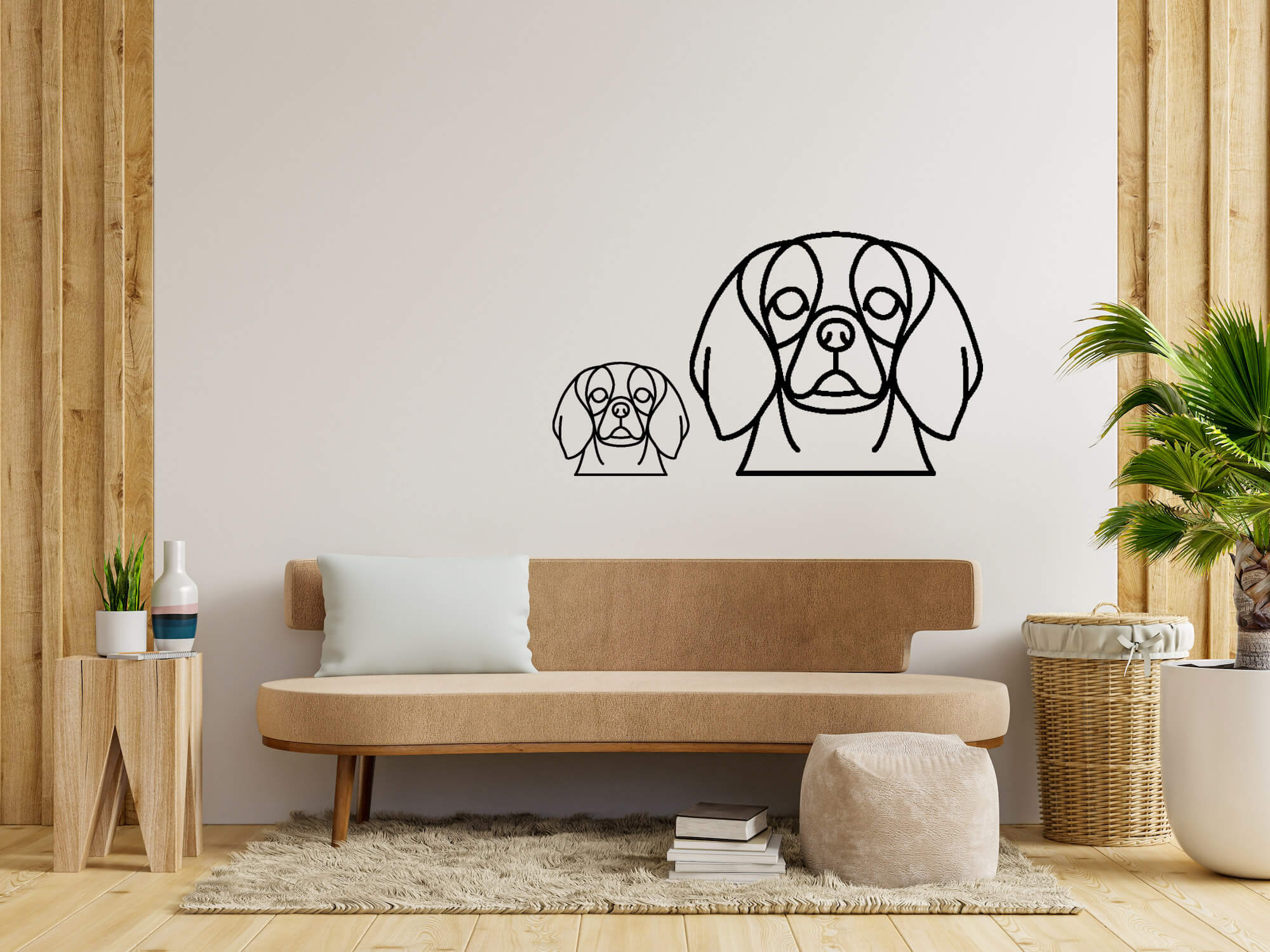 Vsepropejska Kavalír King dřevěná dekorace na zeď Rozměr (cm): 29 x 35