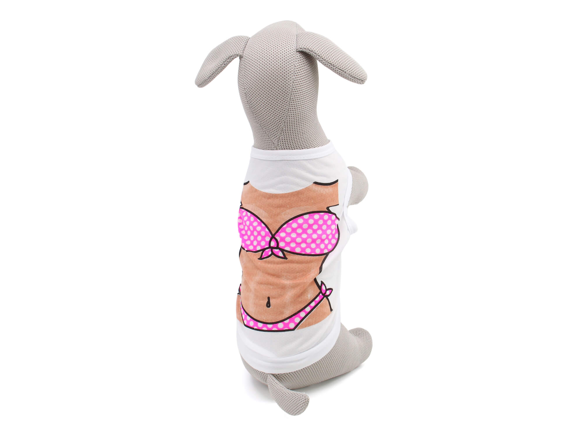 Levně Tyfon letní tričko pro psa Barva: Růžová, Délka zad (cm): 34, Obvod hrudníku: 46 - 50 cm