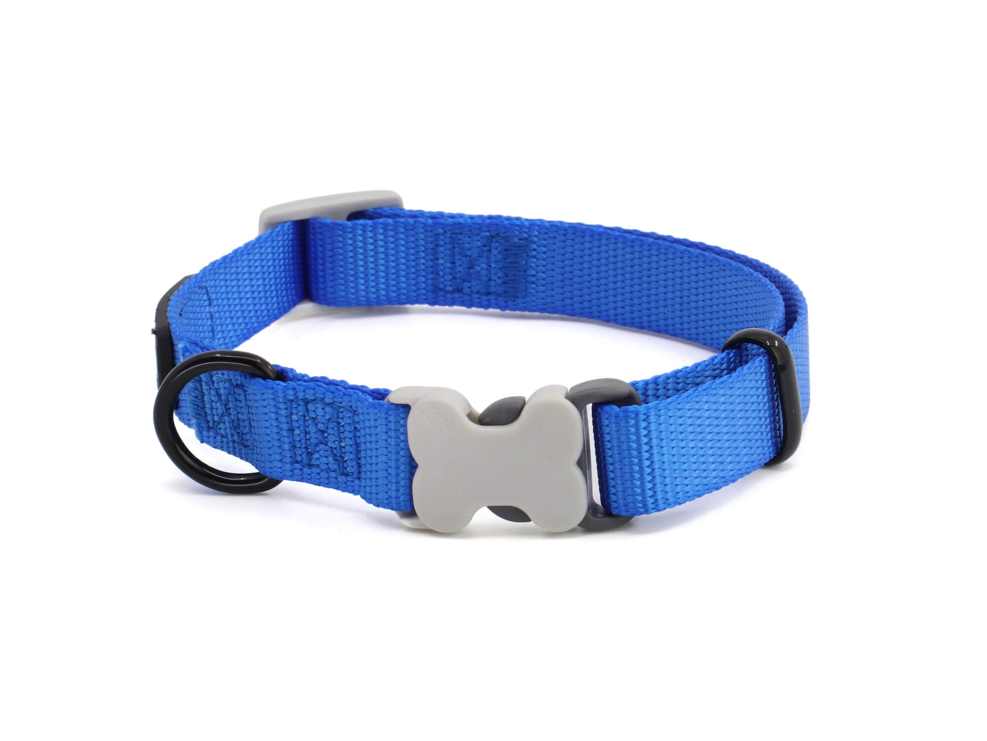 Vsepropejska Nimi obojek pro psa | 23 - 63 cm Barva: Tmavě modrá, Obvod krku: 37 - 54 cm, Šířka: 2 cm
