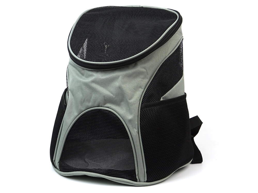 Vsepropejska Basic šedý batoh pro psa