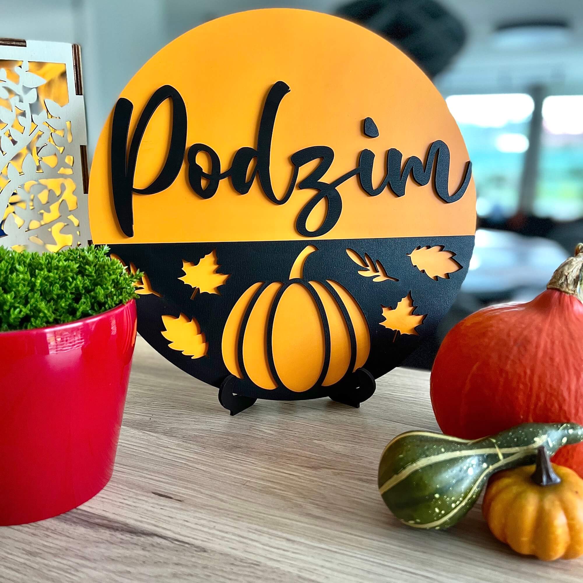 Vsepropejska Podzimní dekorace do bytu Rozměr (cm): 30 x 30, Typ: Podzim 14