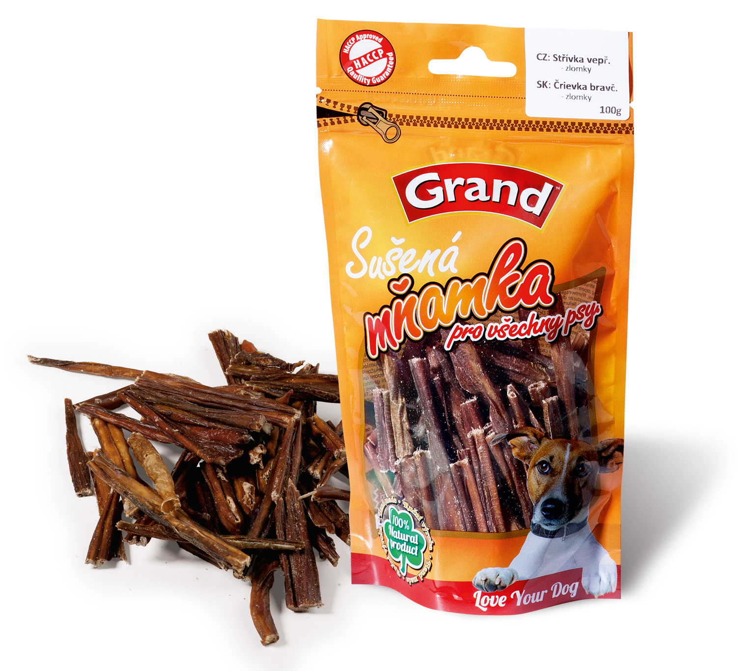 Grand sušená vepřová střívka | 100g