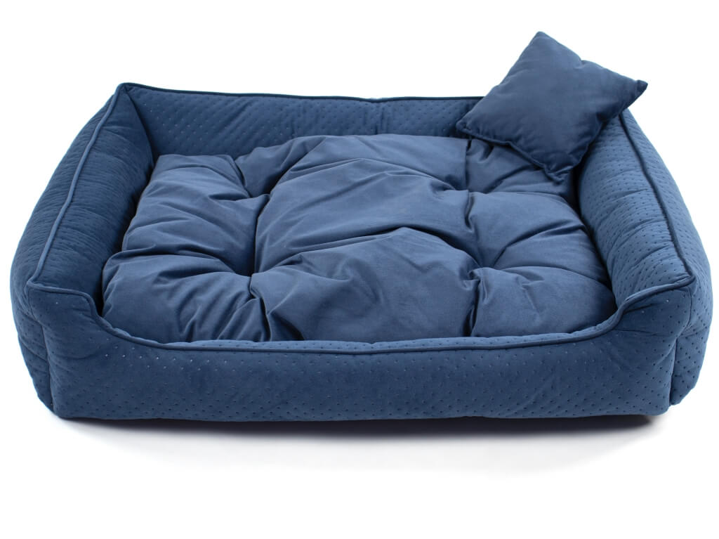 Levně Snug elegantní pelech pro psa Barva: Modrá, Rozměr (cm): 130 x 110