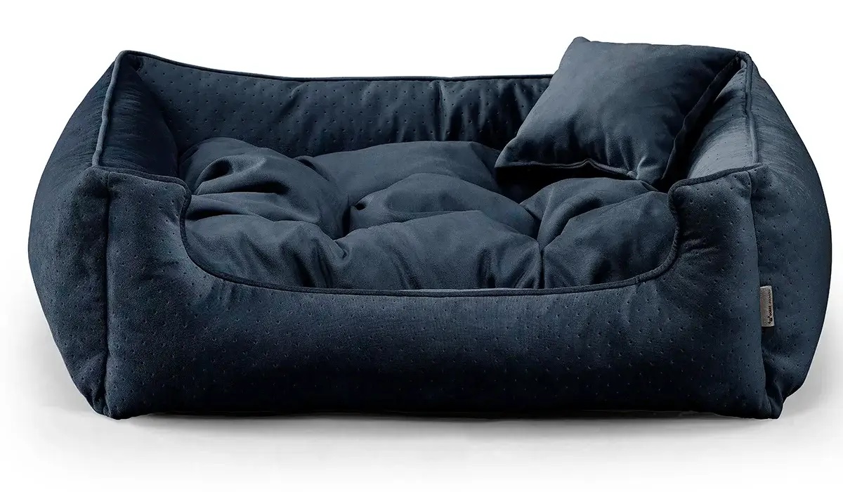 Vsepropejska Snug elegantní pelech pro psa Barva: Tmavě-modrá, Rozměr (cm): 70 x 55