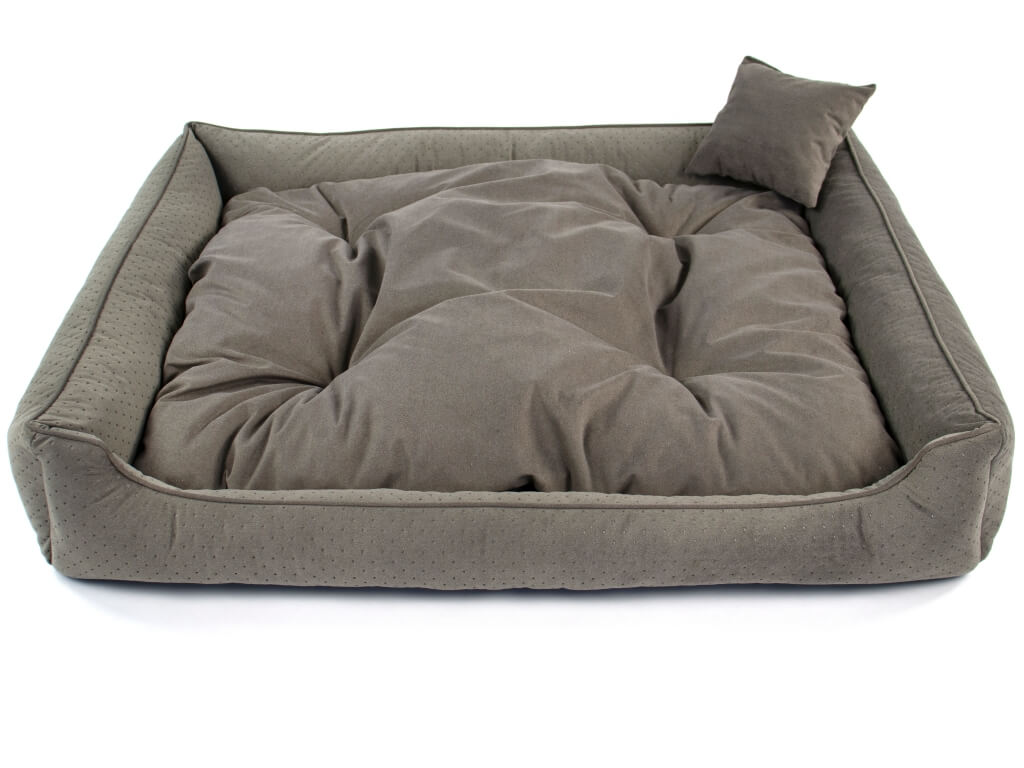 Vsepropejska Snug elegantní pelech pro psa Barva: Šedo-hnědá, Rozměr (cm): 130 x 110