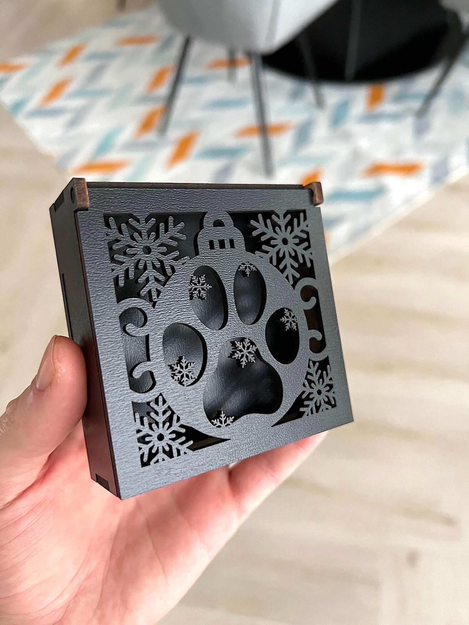 Vsepropejska Vánoční baňky s motivem psa 6 ks + krabička