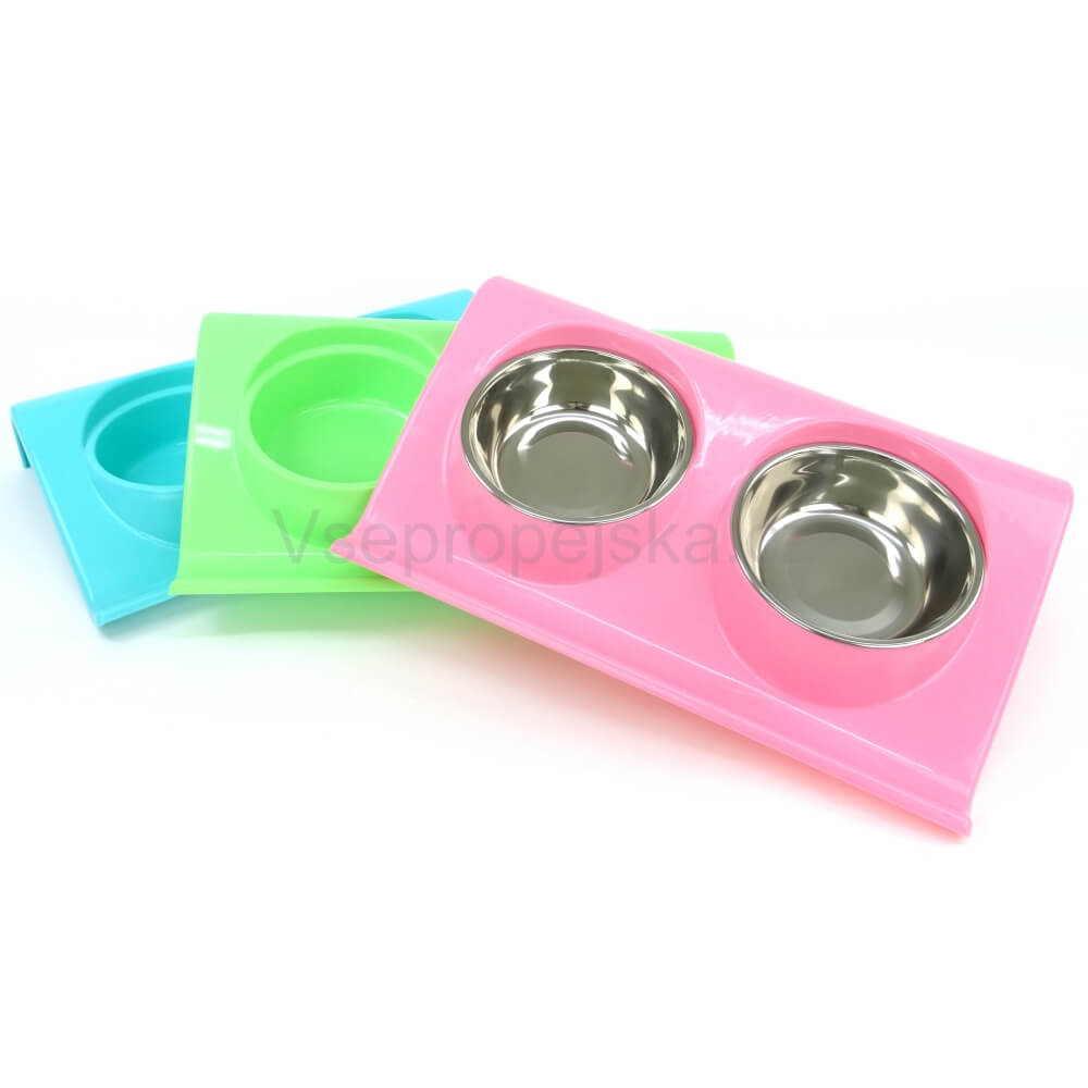 Vsepropejska Bowl plastové misky pro psa Barva: Modrá
