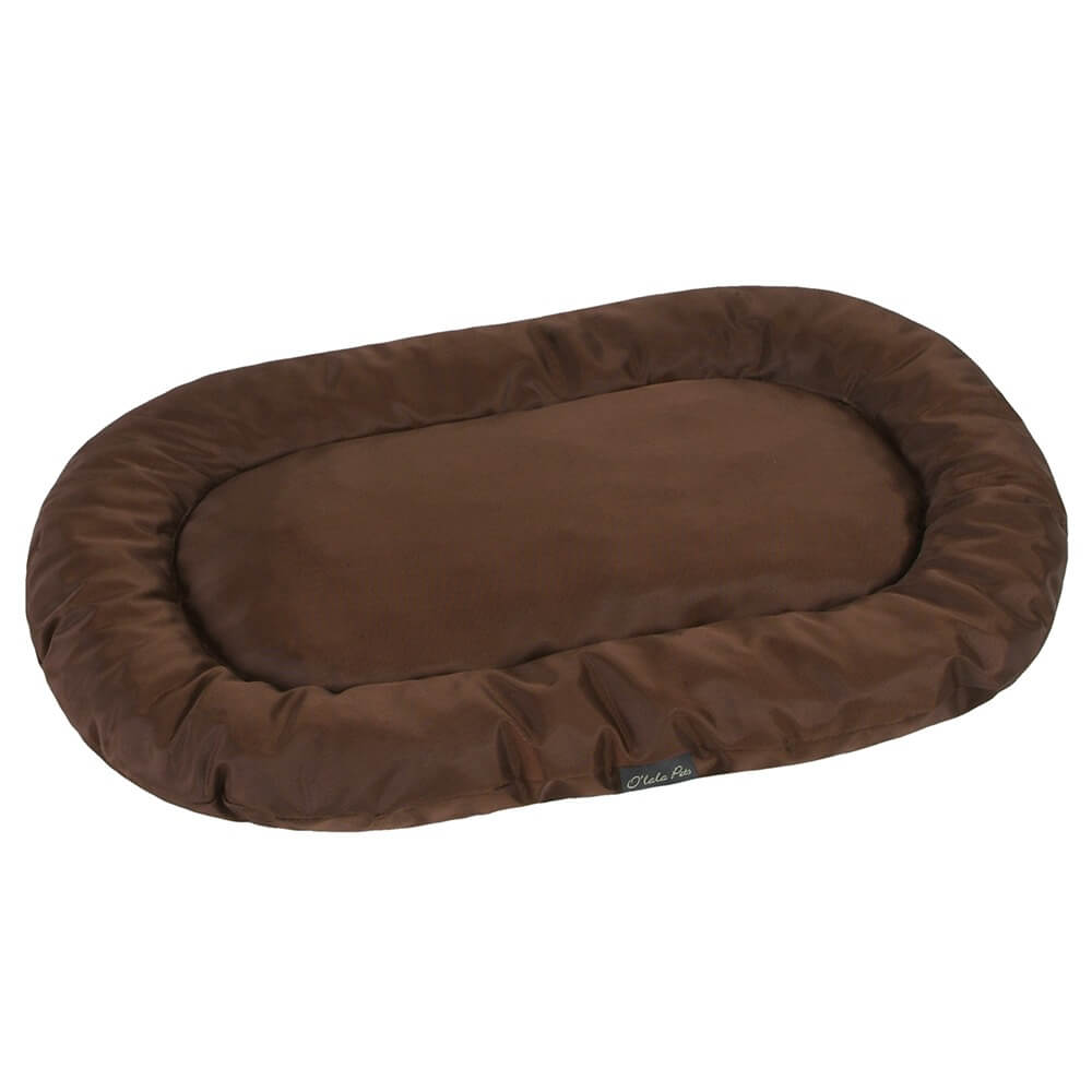 I love pets Ross hnědá oválná matrace pro psa Barva: Hnědá, Rozměr (cm): 60 x 40