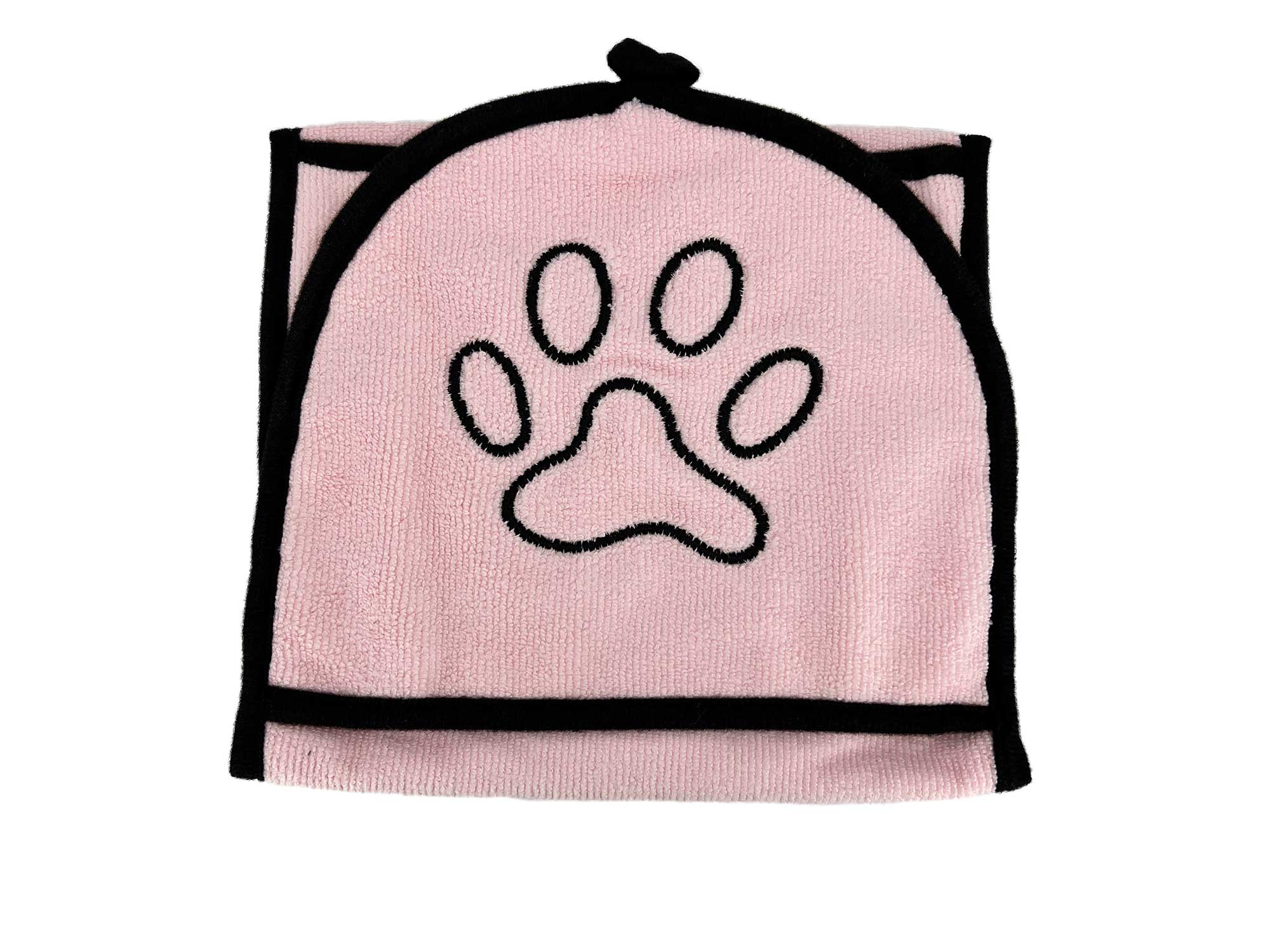 Levně Žanet ručník pro psa s kapsami Barva: Růžová, Rozměr (cm): 63 x 23