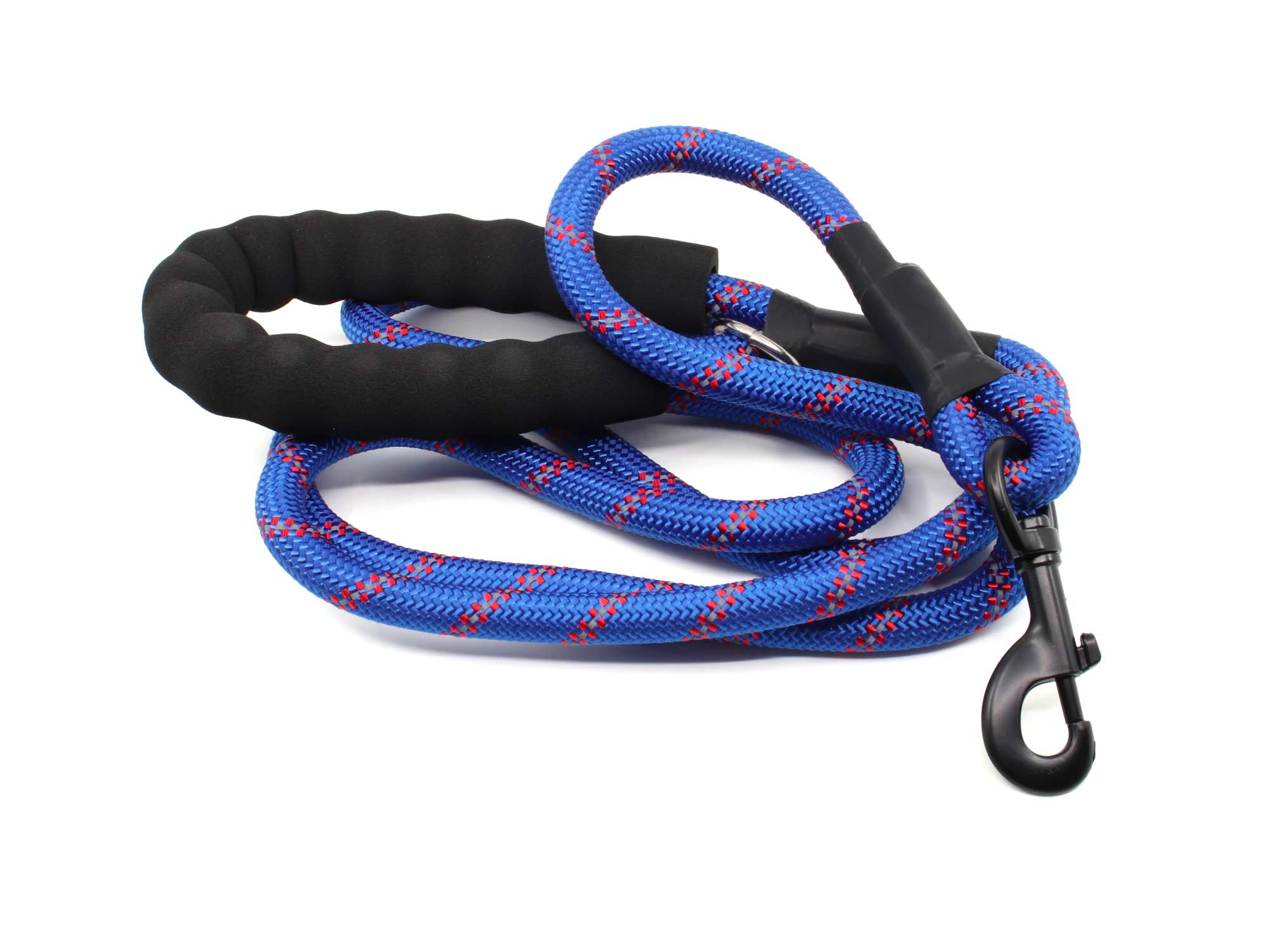 Levně Azar nylonové vodítko pro psa | 300 cm Barva: Tmavě-modrá, Délka vodítka: 300 cm