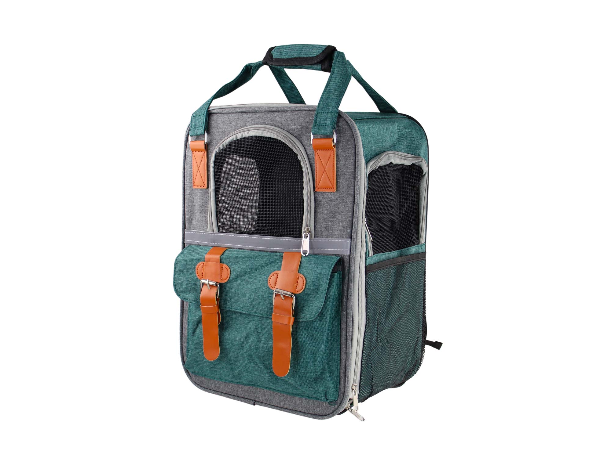 Vsepropejska Oxford batoh pro psa | do 4 Kg Barva: Zelená