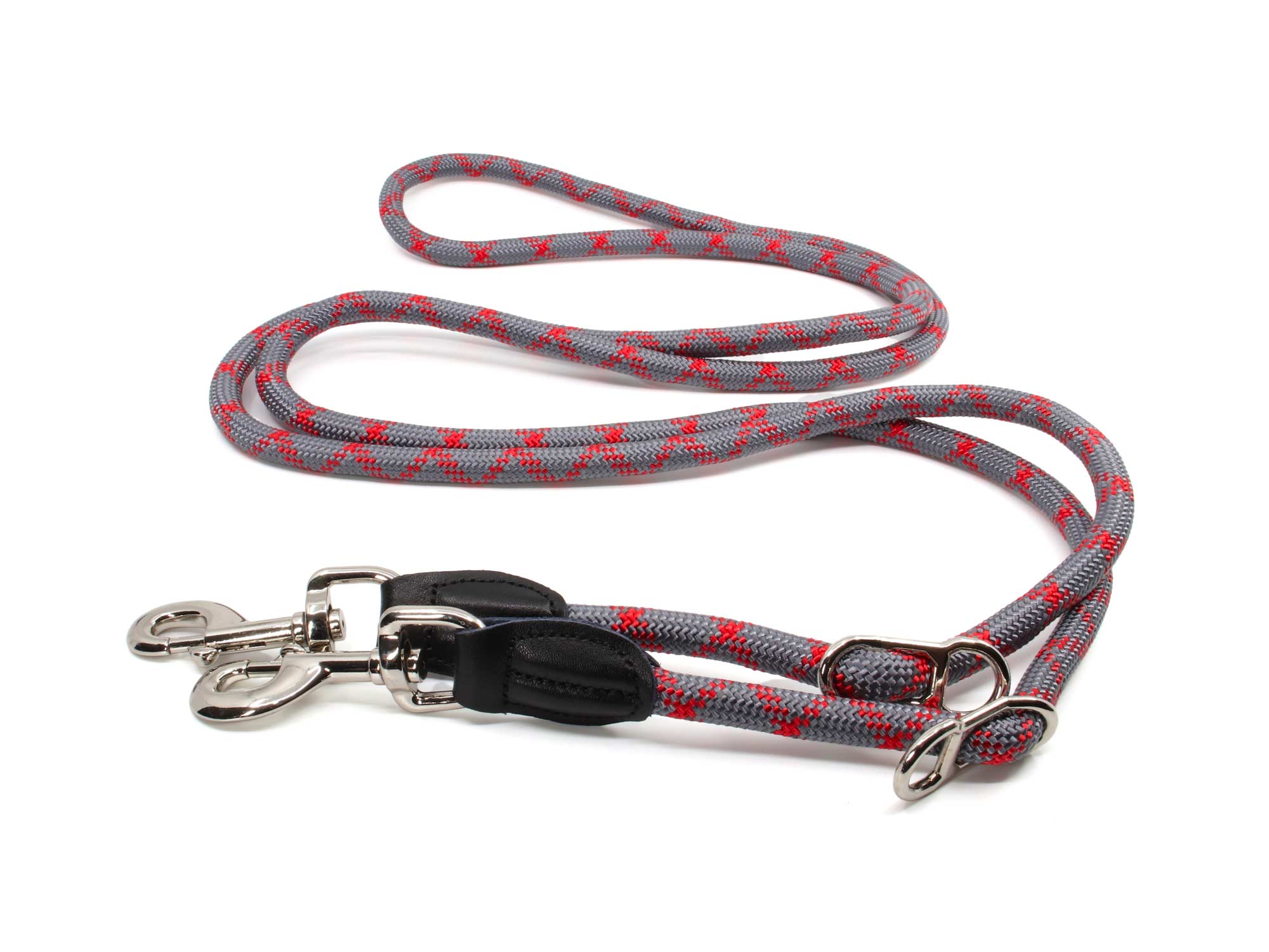 Levně Nylonové vodítko pro psa | 128 cm Barva: Červená, Šířka vodítka: 0,8 cm