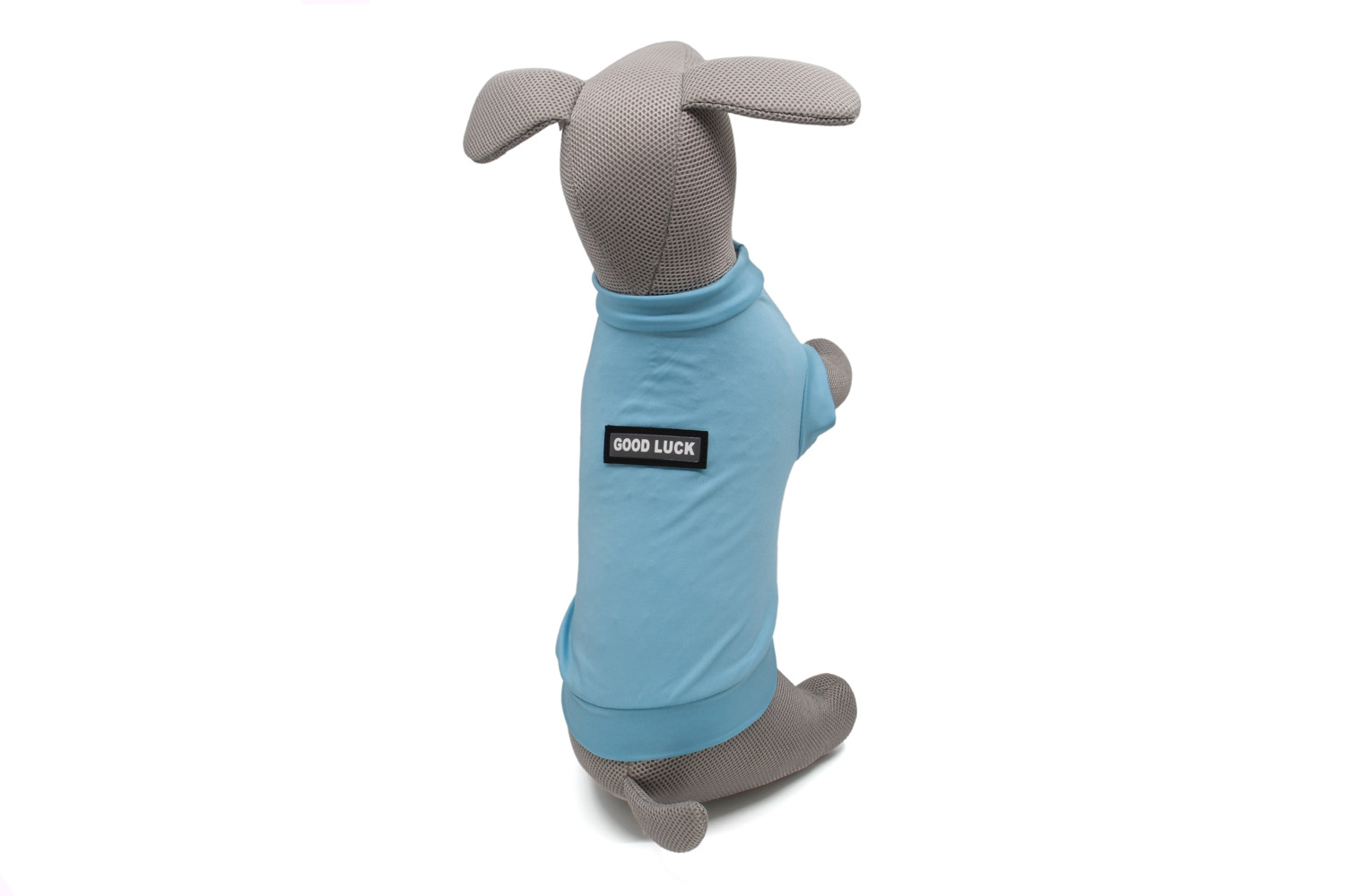 Levně Enji elastické tričko pro psa Barva: Modrá, Délka zad (cm): 35, Obvod hrudníku: 43 - 48 cm