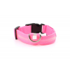 Small růžový svítící obojek pro malé psy - obojky pro psy - vsepropejska.cz