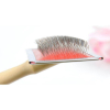 Vyčesávací kartáč pro psa s dřevěnou rukojetí - hřebeny pro psy - vsepropejska.cz