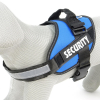 Security modrý reflexní postroj pro psa - postroje pro psy - vsepropejska.cz