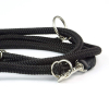 Rope černé přepínací vodítko pro psa z lana | 220 cm