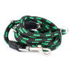 Rope černo-zelené přepínací vodítko pro psa z lana | 220 cm