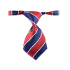 Modro-červená kravata pro psa s proužky - kravaty pro psy - vsepropejska.cz