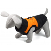 Rainy obleček pro psa na zip sdersd (Barva Černo-oranžová, Délka zad psa 26, Obvod hrudníku 33 - 38 cm)