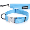 George světle modrý obojek pro psa s vodítkem - vsepropejska.cz