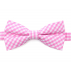 Britain růžový károvaný motýlek pro psa - vsepropejska.cz