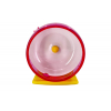 Olinka růžový plastový kolotoč pro hlodavce 14 cm - vsepropejska.cz