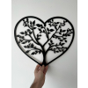 Strom života srdce 2 dekorace na zeď - vsepropejska.cz