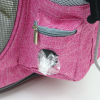 Alley tmavě-růžový luxusní batoh pro psa - batohy pro psy - vsepropejska.cz