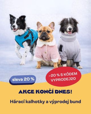 Pozor, akce končí dnes! ⏰🔥 Hárací kalhotky a výprodej zimních bund se slevou -20 % už jen chvíli! Více na...
