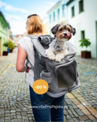 Batoh se hodí víc, než se na první pohled zdá 🐾 Do města, na výlet i na běžné přesuny, kdy chcete mít pejska bezpečně a...