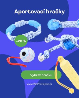 🎾 Hračka, která pejskovi udělá radost a vám zpříjemní společný čas. Aportovací hračky se hodí na zahradu, na výlet i na...