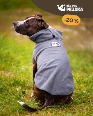 Rána už začínají být pěkně svěží. 🍂 Kate je fleecová mikina pro chvíle, kdy už samotný kožíšek nestačí. 🐶 A teď navíc −20...