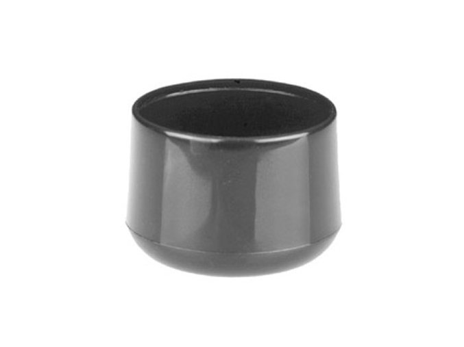 Klobouček sloupkový PVC 48 mm černá