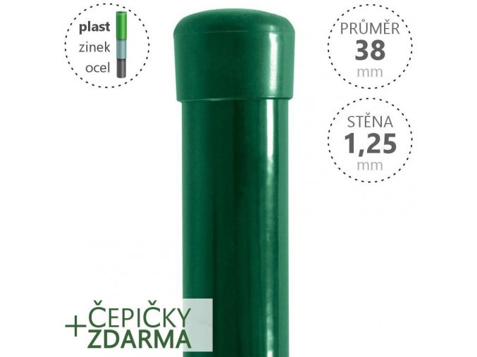 damiplast 38 125 zeleny D z1