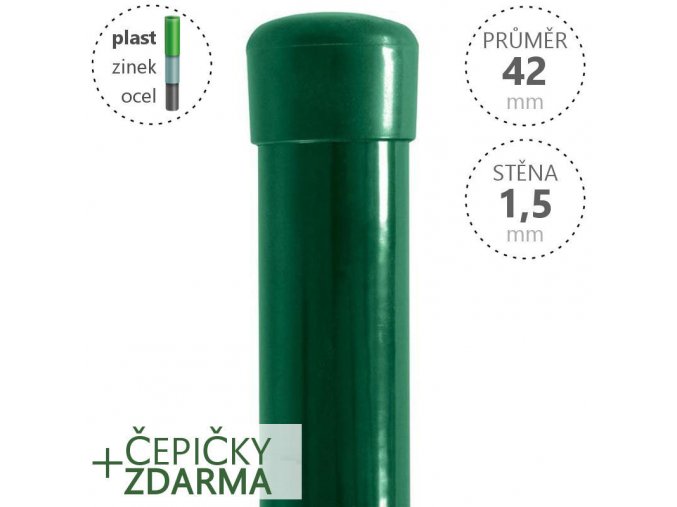 damiplast 42 15 zeleny D z1