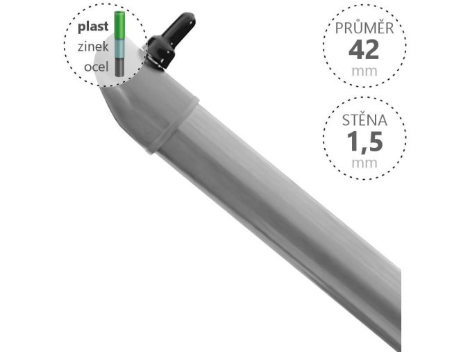 DAMIPLAST vzpera 42 15 seda D z1