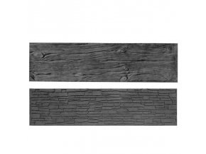 Panely drevo grafit 2str