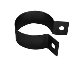 Objímka pro sloupek; 50mm; Zn+PVC, Antracit