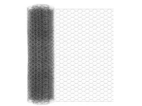 Chovatelské pletivo šestihranné; Hobby; Zinek; 1000mm; 25X25mm; 10m