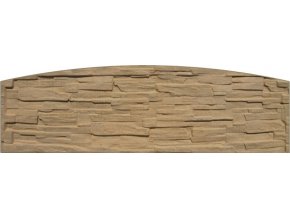 2720 betonovy panel oblouk jednostranny 200x50 66x4 cm stipany kamen piskovec