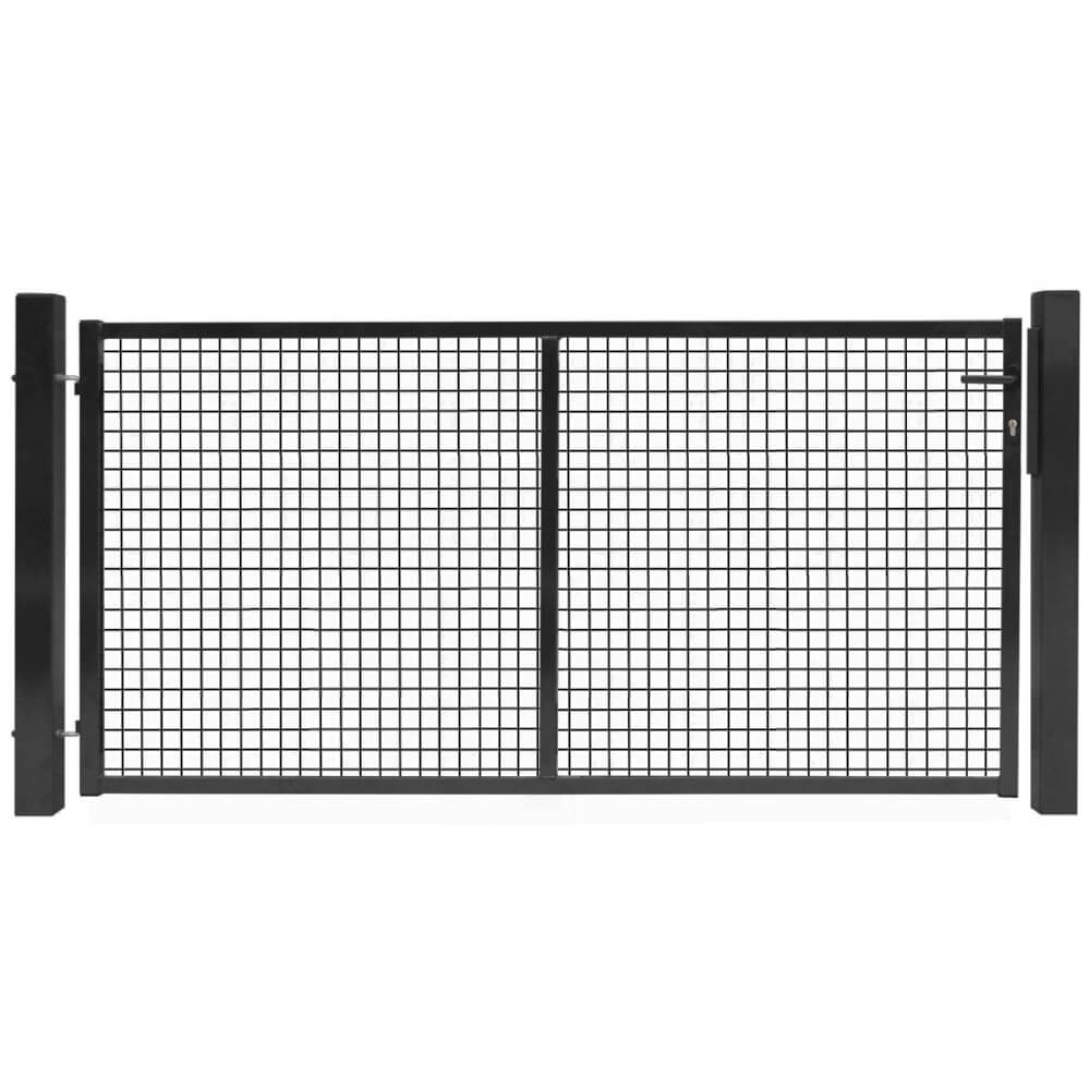 Brána Savan Plus š. 2000mm, příprava na FAB - antracit Výška branky (mm): 1800 VCP PLOTY Sklad8 7