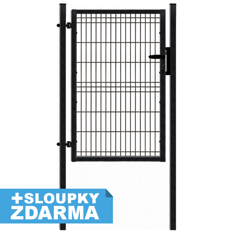 Branka Pilofor 3D zelená se zámkem FAB, šířka 1094 x Výška v mm:: 1045 mm VCP PLOTY Sklad8 0