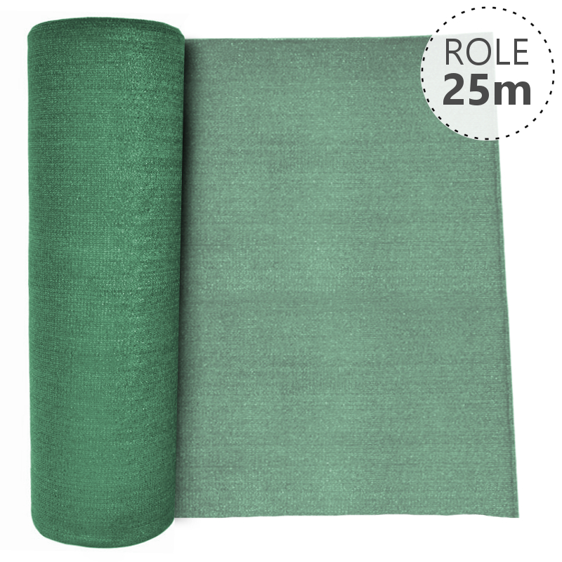 Stínící tkanina zelená 95% - 220 g/m2 - výška a délka role 1500 mm a délka role 50 m Délka role v m:: 25 m, Výška v mm:: 1500 mm PLOTY Sklad8 5-300