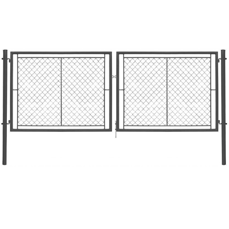 Brána Ideal II šířka 4037mm, čtyřhranné pletivo 55x55mm FAB Výška v mm:: 950 mm VCP PLOTY Sklad8 0
