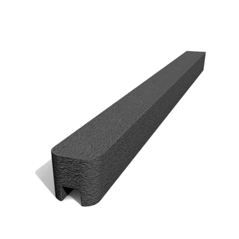Betonový sloupek hladký koncový grafit Výška v mm:: 1750 mm PLOTY Sklad8 5-300