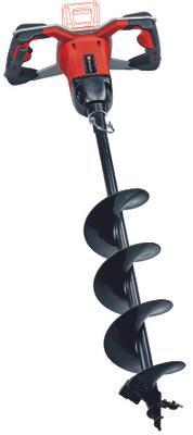 AKU zemní vrták EINHELL GP-EA 18/150 s baterií VCP PLOTY Sklad8 0