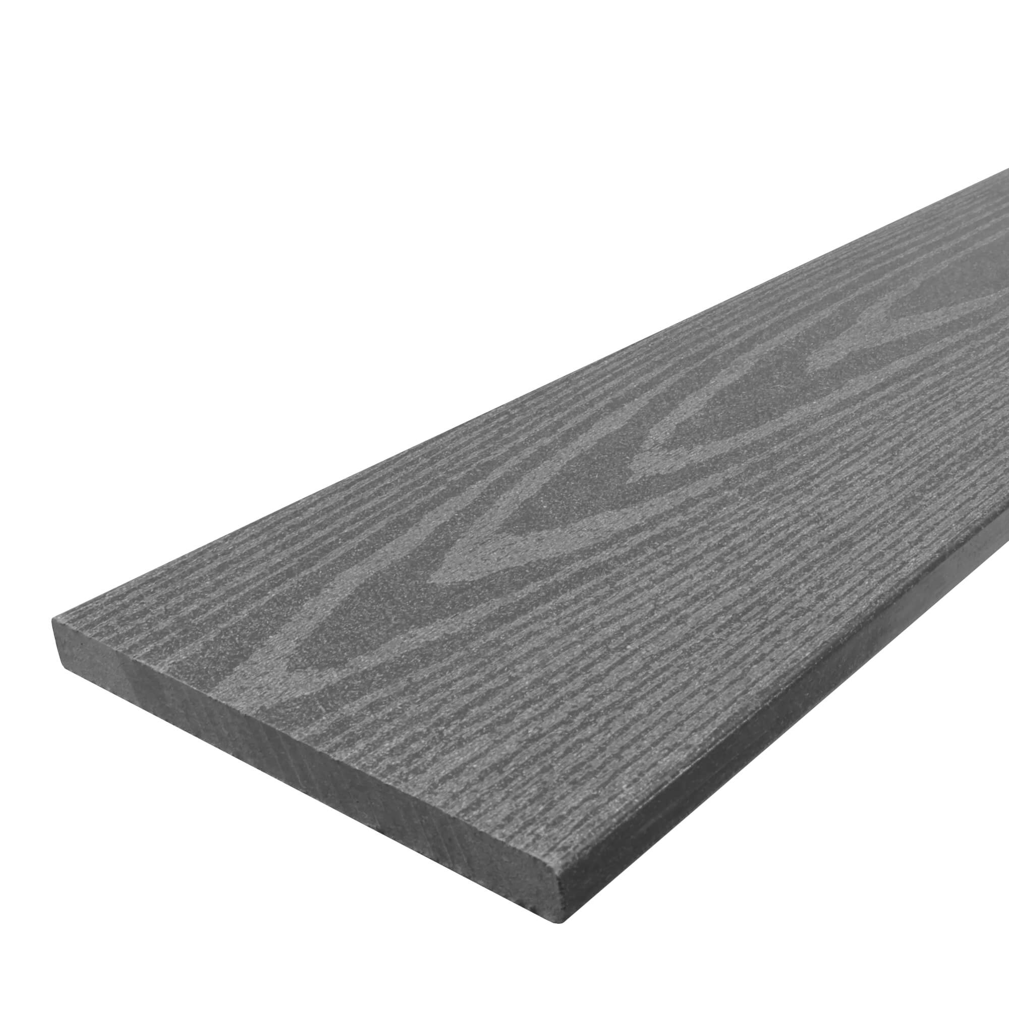 Plotovka DAMIWPC Klasik; 120x11mm; Rovná; Šedá DÉLKA PLOTOVKY: 1000 VCP PLOTY Sklad8 0