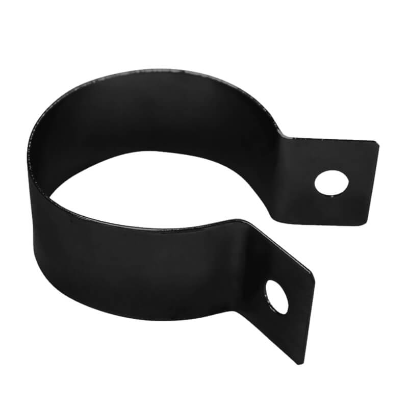 Objímka pro sloupek; 50mm; Zn+PVC, Antracit