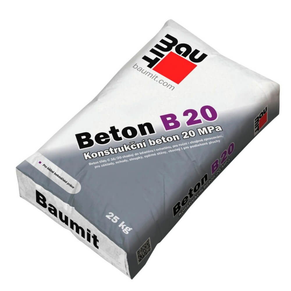 Baumit Beton B20 Normal 40kg VCP PLOTY Sklad8 0